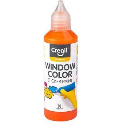Peinture repositionnable pour fenêtres Creall Glass - orange - Peinture pour fenêtres - Publicité Peinture repositionnable pour fenêtres Creall Glass - orange - Peinture pour fenêtres - Publicité