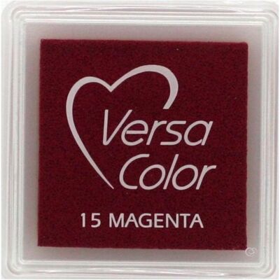 Tsukineko, Tampon encreur, Tampon encreur VersaColor 3x3cm Magenta - Publicité Tsukineko, Tampon encreur, Tampon encreur VersaColor 3x3cm Magenta - Publicité