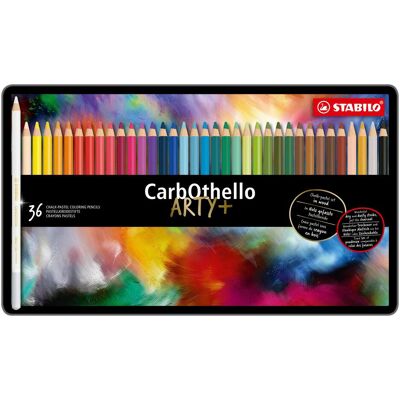 Stabilo CarbOthello Multicolore 36 pcs - Crayons pastel - Publicité Stabilo CarbOthello Multicolore 36 pcs - Crayons pastel - Publicité