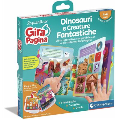 Clementoni 16644 Sapientino Girapaga, Dinosaures et Créatures Fantastiques - Electronique Enfant - Publicité Clementoni 16644 Sapientino Girapaga, Dinosaures et Créatures Fantastiques - Electronique Enfant - Publicité