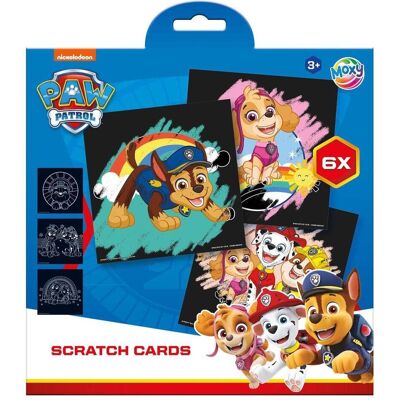 Grafix Cartes à gratter PAW Patrol Set, 7 pcs. Publicité Grafix Cartes à gratter PAW Patrol Set, 7 pcs. Publicité