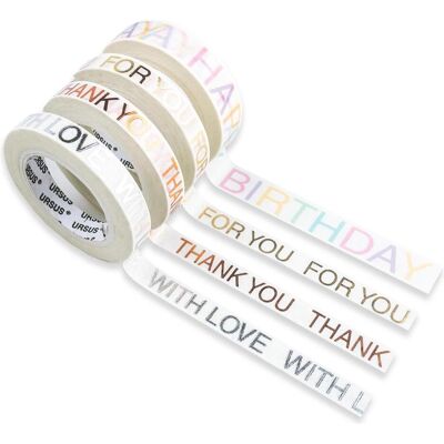 Ursus, Washi tape, Washi Tape Love - Publicité Ursus, Washi tape, Washi Tape Love - Publicité