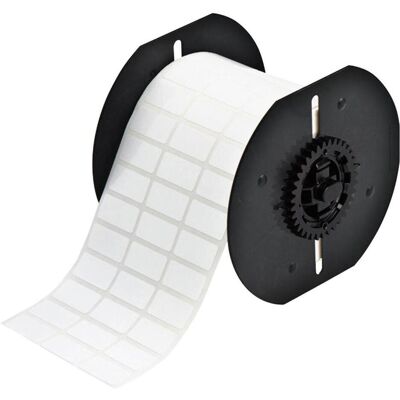 Brady, Rouleau d’étiquettes, B33-5-483, polyester, blanc, brillant, 25.40 x 12.70 mm, extrêmement adhésif, 3 pistes (5000 - Publicité Brady, Rouleau d’étiquettes, B33-5-483, polyester, blanc, brillant, 25.40 x 12.70 mm, extrêmement adhésif, 3 pistes (5000 - Publicité