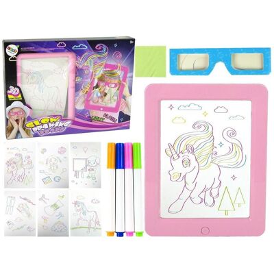 Lean Toys Lean Cars Magic lunettes rétroéclairées 3D pour tableau blanc rose - Publicité Lean Toys Lean Cars Magic lunettes rétroéclairées 3D pour tableau blanc rose - Publicité