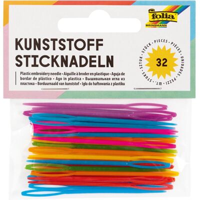 Folia Aiguilles à broder ass.32pcs., Aiguille, Multicolore - Publicité Folia Aiguilles à broder ass.32pcs., Aiguille, Multicolore - Publicité