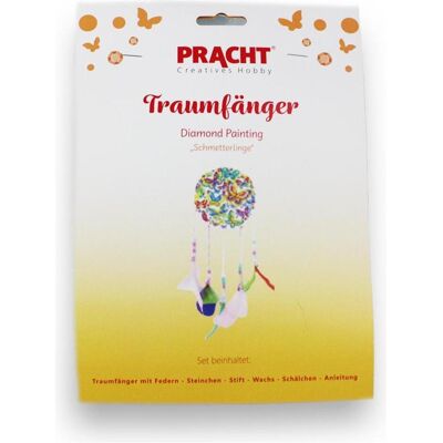 Pracht Diamond Painting Traumfänger Schmetterling 15cm - Publicité Pracht Diamond Painting Traumfänger Schmetterling 15cm - Publicité