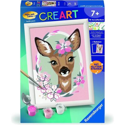 Ravensburger Peinture à numéros 28983 - Sweet deer - Enfants à partir de 7 ans - Publicité Ravensburger Peinture à numéros 28983 - Sweet deer - Enfants à partir de 7 ans - Publicité