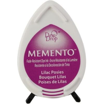 Tsukineko, Tampon encreur, Pad d'encre Memento Dew Drop Lilac Posies - Publicité Tsukineko, Tampon encreur, Pad d'encre Memento Dew Drop Lilac Posies - Publicité
