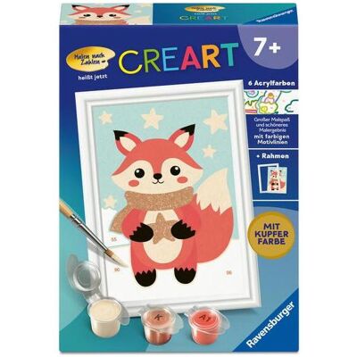 Ravensburger CreArt, Malen nach Zahlen Kinder - Sternen-Fuchs - Publicité Ravensburger CreArt, Malen nach Zahlen Kinder - Sternen-Fuchs - Publicité