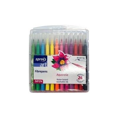 Koh-i-Noor, Marqueur, Pinselmarker, 24 Farben - Publicité Koh-i-Noor, Marqueur, Pinselmarker, 24 Farben - Publicité