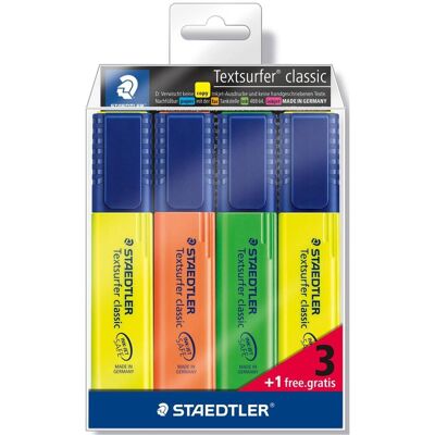 Staedtler Marqueur, 364-S WP4P (4x) - Publicité Staedtler Marqueur, 364-S WP4P (4x) - Publicité