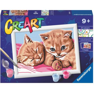 Ravensburger CreArt Feline Friends - Publicité Ravensburger CreArt Feline Friends - Publicité