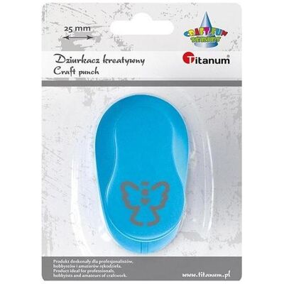 Titanum, Perforatrice, Perforatrice avec motif Ange 25mm - Publicité Titanum, Perforatrice, Perforatrice avec motif Ange 25mm - Publicité