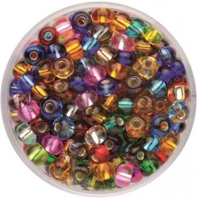 Glorex Rocailles 4,5mm 17g mix - Publicité Glorex Rocailles 4,5mm 17g mix - Publicité