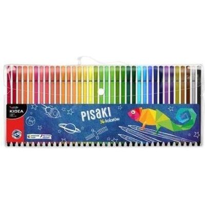 Derform, Marqueur, Marker im Etui 36 Farben KIDEA (36x) - Publicité Derform, Marqueur, Marker im Etui 36 Farben KIDEA (36x) - Publicité