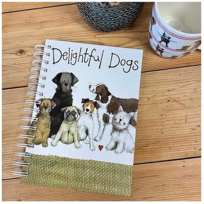 Teka, Cahier + bloc-notes, Spiralnotizbuch A5/100K SJ08 6 Hunde TW (A5) - Publicité Teka, Cahier + bloc-notes, Spiralnotizbuch A5/100K SJ08 6 Hunde TW (A5) - Publicité