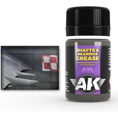 AK Interactive, Peinture loisirs créatifs, Graase Shafts & Bearings (35 ml) - Publicité AK Interactive, Peinture loisirs créatifs, Graase Shafts & Bearings (35 ml) - Publicité