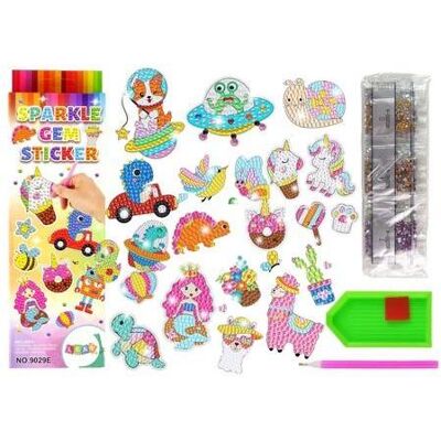 Lean Toys, Autocollants, Diamant-Stickaufkleber - Publicité Lean Toys, Autocollants, Diamant-Stickaufkleber - Publicité