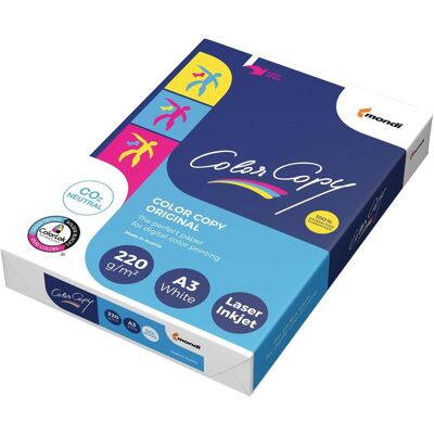 Mondi Color Copy A3 220g Copy Paper - Copy Paper - Publicité Mondi Color Copy A3 220g Copy Paper - Copy Paper - Publicité