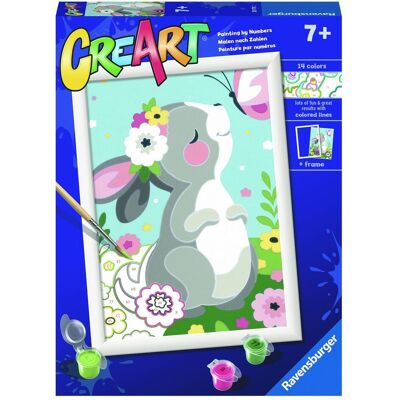 Ravensburger CreArt Beautiful Bunny - Publicité Ravensburger CreArt Beautiful Bunny - Publicité