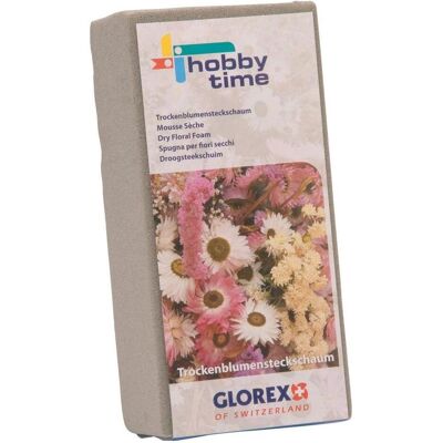 Glorex, Mousse florale, Mousse à enficher pour les fleurs séchées - Publicité Glorex, Mousse florale, Mousse à enficher pour les fleurs séchées - Publicité