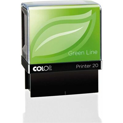 Colop, Tampon encreur, 139167 Tampon Printer 20 Greenline - Publicité Colop, Tampon encreur, 139167 Tampon Printer 20 Greenline - Publicité