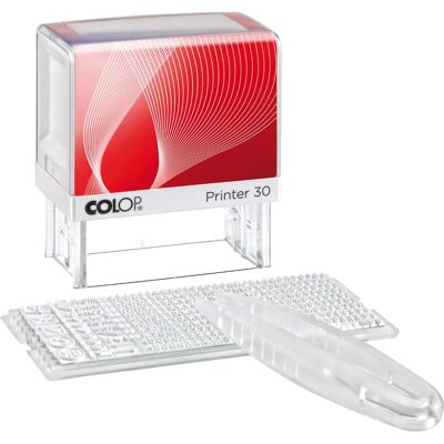 Colop, Tampon encreur, Stempel Printer 30/1 - Publicité Colop, Tampon encreur, Stempel Printer 30/1 - Publicité