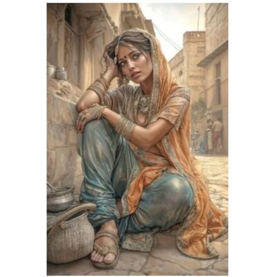 Norimpex Diamantov kleine arabische Frau 30x40cm - Publicité Norimpex Diamantov kleine arabische Frau 30x40cm - Publicité