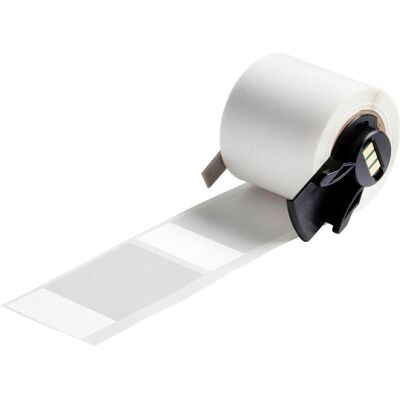 Brady, Rouleau d’étiquettes, M6-157-461 Polyester, blanc/transparent, 38.10 x 19.05(63.50) mm, auto-laminant, permanent (46.02 mm) - Publicité Brady, Rouleau d’étiquettes, M6-157-461 Polyester, blanc/transparent, 38.10 x 19.05(63.50) mm, auto-laminant, permanent (46.02 mm) - Publicité