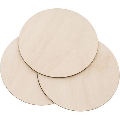 Dalprint Socle en bois DPCRAFT Cercle 16, 5 cm, 3 pièces - Publicité Dalprint Socle en bois DPCRAFT Cercle 16, 5 cm, 3 pièces - Publicité