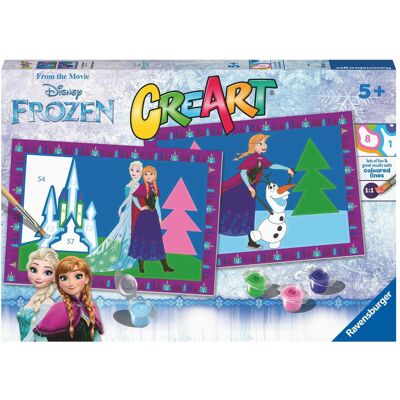 Ravensburger CreArt Frozen - The Snow Queen - Publicité Ravensburger CreArt Frozen - The Snow Queen - Publicité