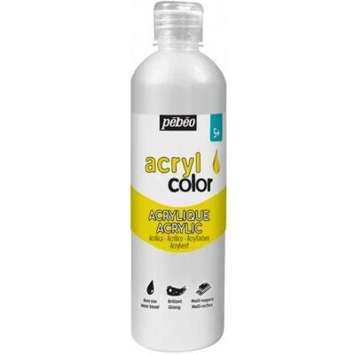Pebeo, Peinture loisirs créatifs, Acrylcolor (500 ml) - Publicité Pebeo, Peinture loisirs créatifs, Acrylcolor (500 ml) - Publicité