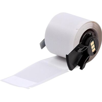 Brady, Rouleau d’étiquettes, M6-157-427, Vinyle, auto-laminant, blanc/transparent, mat, 38.10 x 19.05(63.50) mm, pour K (46.02 mm) - Publicité Brady, Rouleau d’étiquettes, M6-157-427, Vinyle, auto-laminant, blanc/transparent, mat, 38.10 x 19.05(63.50) mm, pour K (46.02 mm) - Publicité
