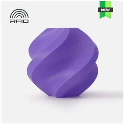 Bambu Lab Recharge PLA Basic - Purple - 1.75mm (PLA, 1.75 mm, 1000 g), Filament 3D, Violet - Publicité Bambu Lab Recharge PLA Basic - Purple - 1.75mm (PLA, 1.75 mm, 1000 g), Filament 3D, Violet - Publicité