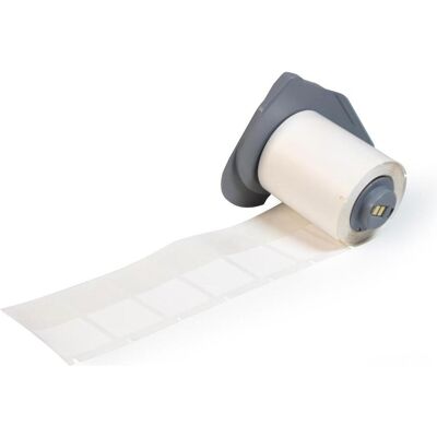 Brady, Rouleau d’étiquettes, M7-106-461, polyester auto-laminant, blanc/transparent, mat, 25.40 x 25.40(44.45) mm (57.15 mm) - Publicité Brady, Rouleau d’étiquettes, M7-106-461, polyester auto-laminant, blanc/transparent, mat, 25.40 x 25.40(44.45) mm (57.15 mm) - Publicité