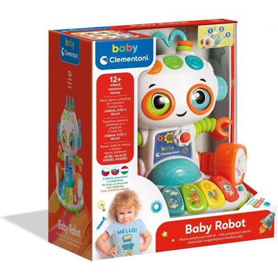 Clementoni Baby Robot - Activités électroniques et mécaniques - Jouet éducatif - Amusement pour enfants - Petit ami - Publicité Clementoni Baby Robot - Activités électroniques et mécaniques - Jouet éducatif - Amusement pour enfants - Petit ami - Publicité