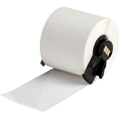 Brady, Rouleau d’étiquettes, M6C-1900-483, polyester, blanc, brillant, 48.26 mm x 15.24 m, extra-adhésif, en continu (54.61 mm) - Publicité Brady, Rouleau d’étiquettes, M6C-1900-483, polyester, blanc, brillant, 48.26 mm x 15.24 m, extra-adhésif, en continu (54.61 mm) - Publicité