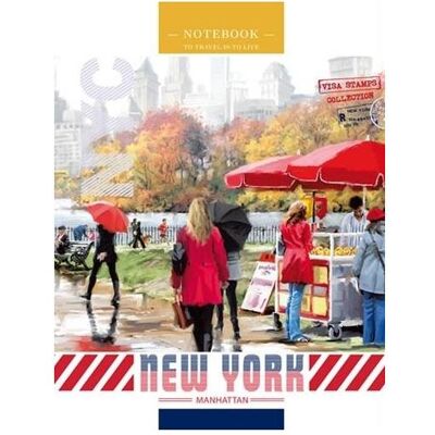 Fresh, Cahier + bloc-notes, Dekoratives Notizbuch 128x165/64K Raster New York Park - Publicité Fresh, Cahier + bloc-notes, Dekoratives Notizbuch 128x165/64K Raster New York Park - Publicité