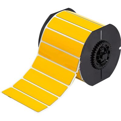 Brady, Rouleau d’étiquettes, B30EP-174-593-YL, EPREP (nouveau), polyester, jaune, brillant, 101.60 x 25.40 mm, permanent (300 (107.95 mm) - Publicité Brady, Rouleau d’étiquettes, B30EP-174-593-YL, EPREP (nouveau), polyester, jaune, brillant, 101.60 x 25.40 mm, permanent (300 (107.95 mm) - Publicité