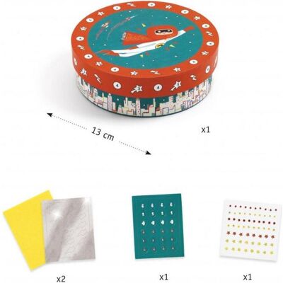 Kit créatif Djeco - Boîte à trésor - Faites-le vous-même - Publicité Kit créatif Djeco - Boîte à trésor - Faites-le vous-même - Publicité