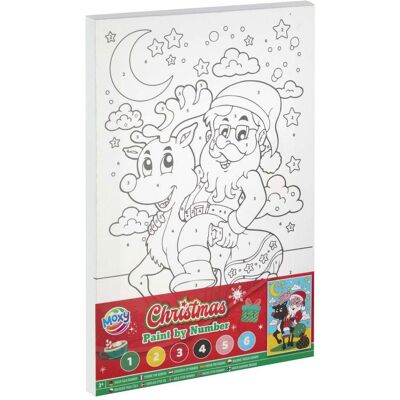 Grafix Leinwand Malen nach Zahlen Weihnachten - Publicité Grafix Leinwand Malen nach Zahlen Weihnachten - Publicité