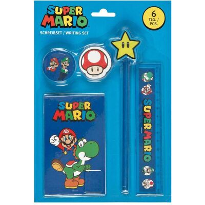 Undercover Super Mario Set d'écriture 6pcs. Publicité Undercover Super Mario Set d'écriture 6pcs. Publicité