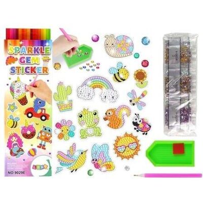 Lean Toys, Autocollants, Diamant-Stickerei-Tiere-Aufkleber - Publicité Lean Toys, Autocollants, Diamant-Stickerei-Tiere-Aufkleber - Publicité