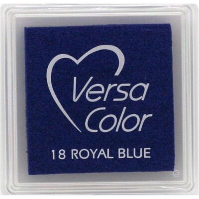 Tsukineko, Tampon encreur, Tampon encreur VersaColor 3x3cm Royal blue - Publicité Tsukineko, Tampon encreur, Tampon encreur VersaColor 3x3cm Royal blue - Publicité