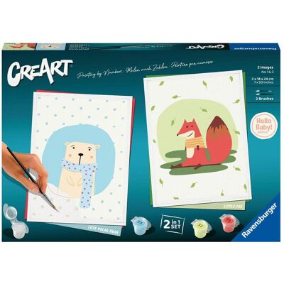 Ravensburger CreArt Hello Baby Set - Publicité Ravensburger CreArt Hello Baby Set - Publicité