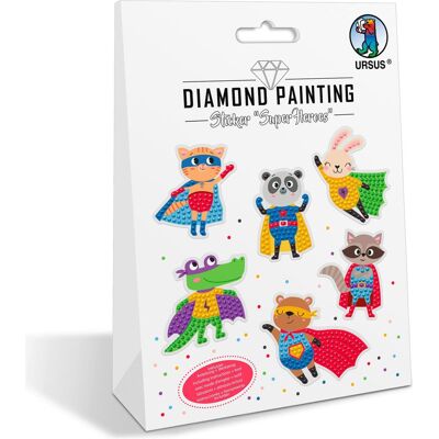 Ursus Diamond Painting Sticker Super Heroes (Aléatoire - 1 pièce) - Publicité Ursus Diamond Painting Sticker Super Heroes (Aléatoire - 1 pièce) - Publicité