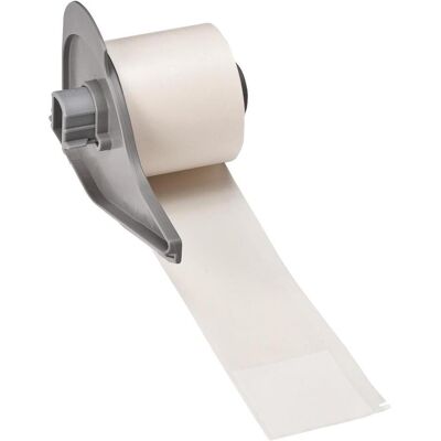 Brady, Rouleau d’étiquettes, M7-34-427, vinyle, auto-laminant, blanc/transparent, mat, 38.10 x 38.10(152.40) mm, pour K (46.02 mm) - Publicité Brady, Rouleau d’étiquettes, M7-34-427, vinyle, auto-laminant, blanc/transparent, mat, 38.10 x 38.10(152.40) mm, pour K (46.02 mm) - Publicité