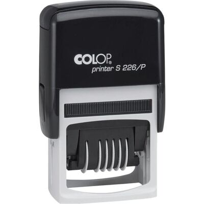 Colop, Tampon encreur, Ziffernstempel Printer S 226N selbstfärbend schwarz ohne Logo, 1 St. Publicité Colop, Tampon encreur, Ziffernstempel Printer S 226N selbstfärbend schwarz ohne Logo, 1 St. Publicité