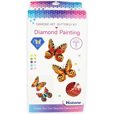 Magni PRACHT Diamond Painting Schmetterling mit Magnet orange 2 Stück - Publicité Magni PRACHT Diamond Painting Schmetterling mit Magnet orange 2 Stück - Publicité