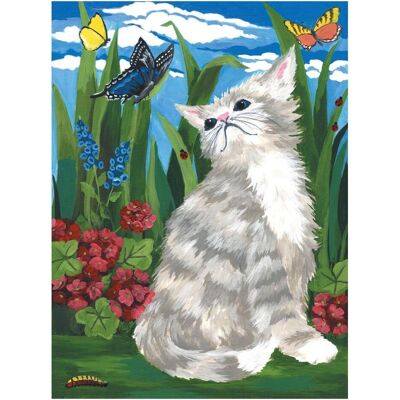 Magni PRACHT Peinture par numéros Junior Chaton 33 x 24 cm - Publicité Magni PRACHT Peinture par numéros Junior Chaton 33 x 24 cm - Publicité